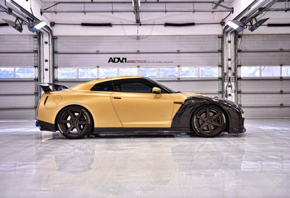 photo 4 Nissan GT-R custom wheels ADV.1 6 MV2 SL 21x10.5, ET , tire size X R21. 21x12.5 ET