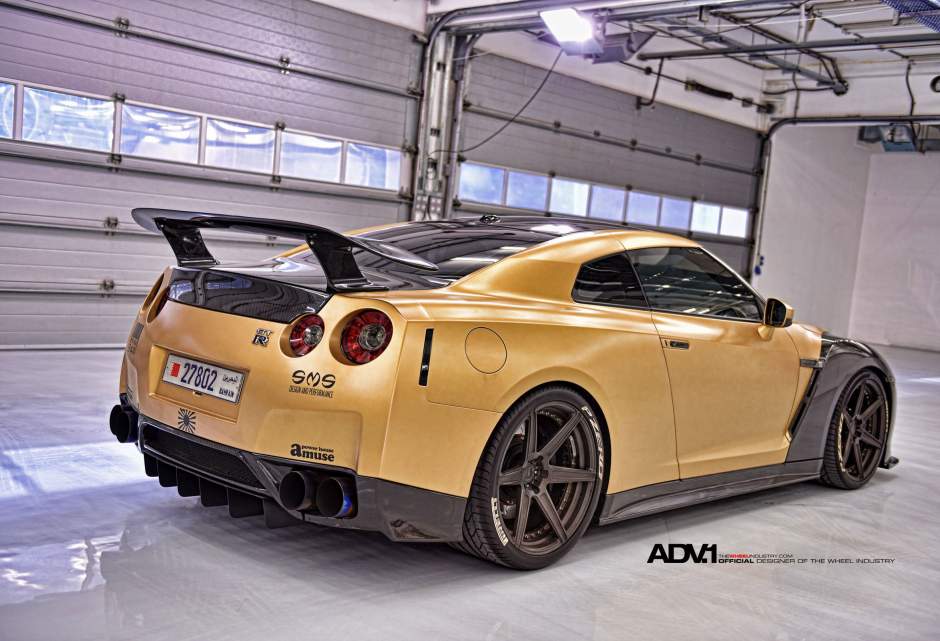 photo 6 Nissan GT-R custom wheels ADV.1 6 MV2 SL 21x10.5, ET , tire size X R21. 21x12.5 ET