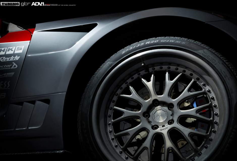 photo 4 Nissan GT-R custom wheels ADV.1 10.0TF 20x10.5, ET , tire size X R20. 20x13.0 ET 