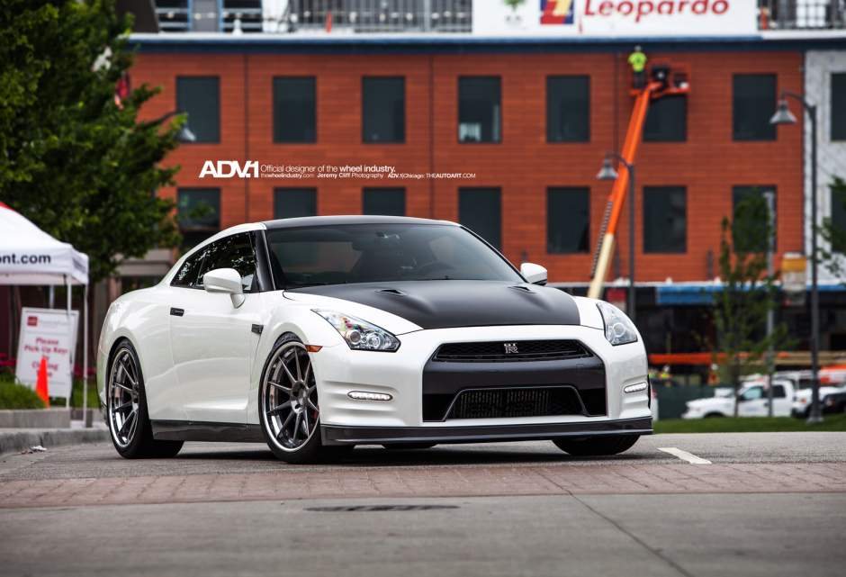 photo 4 Nissan GT-R custom wheels ADV.1 10 Track Spec 21x10.5, ET , tire size X R21. 21x12.5 ET