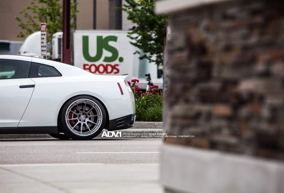 photo 8 Nissan GT-R custom wheels ADV.1 10 Track Spec 21x10.5, ET , tire size X R21. 21x12.5 ET