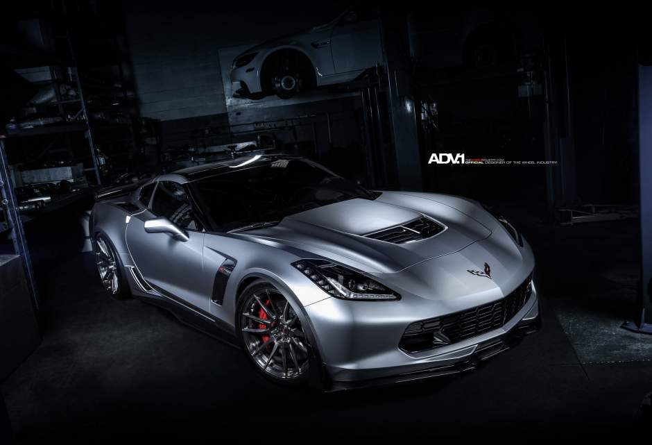 photo 3 Chevrolet Corvette custom wheels ADV.1 6.2 MV1 CS 19x10.0, ET , tire size X R19. 20x13.0 ET 