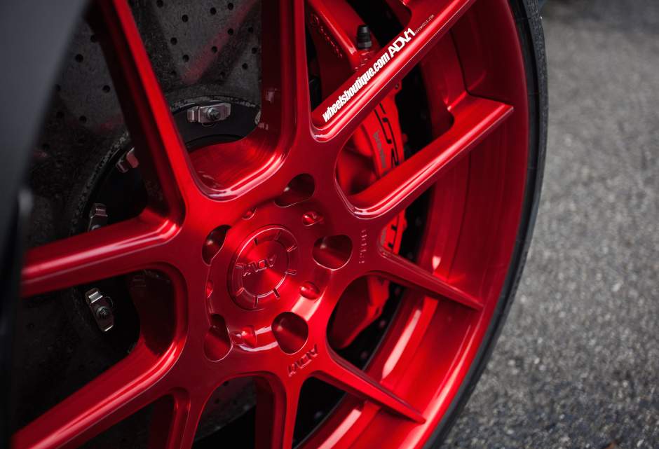 photo 6 Chevrolet Corvette custom wheels ADV.1 5.0 DC 20x10.5, ET , tire size X R20. 21x12.5 ET