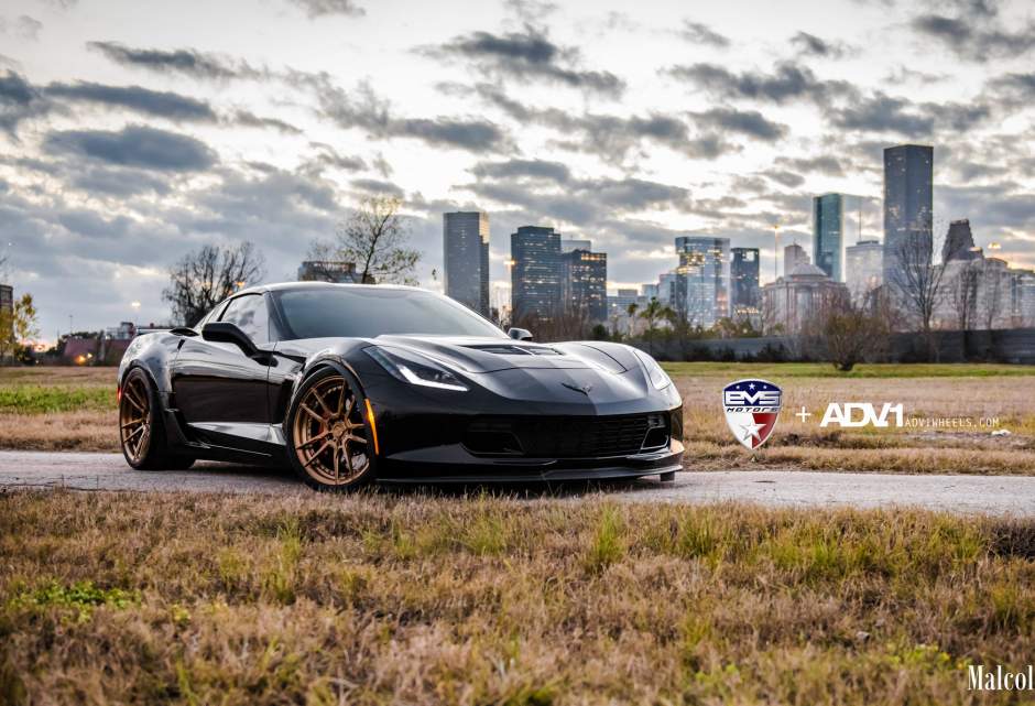 photo 3 Chevrolet Corvette Stingray custom wheels ADV.1 5.2 MV2 CS 19x10.5, ET , tire size X R19. 20x12.0 ET 
