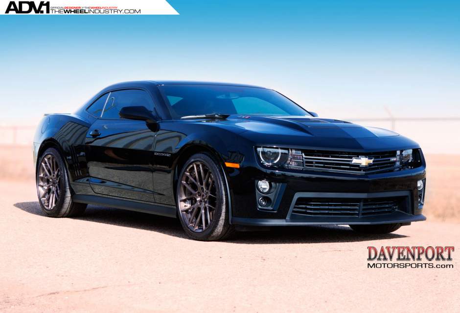 photo 6 Chevrolet Camaro custom wheels ADV.1 05S Track Spec CS 21x9.0, ET , tire size X R21. 21x11.5 ET