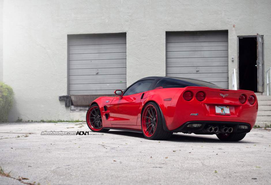 photo 2 Chevrolet Corvette Stingray custom wheels ADV.1 5.0TSCS 20x10.0, ET , tire size X R20. 21x13.0 ET 