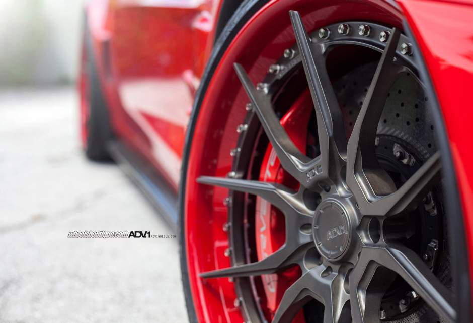 photo 1 Chevrolet Corvette Stingray custom wheels ADV.1 5.0TSCS 20x10.0, ET , tire size X R20. 21x13.0 ET 
