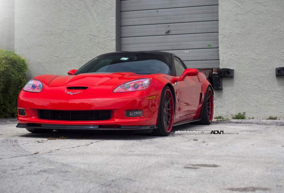 photo 4 Chevrolet Corvette Stingray custom wheels ADV.1 5.0TSCS 20x10.0, ET , tire size X R20. 21x13.0 ET 