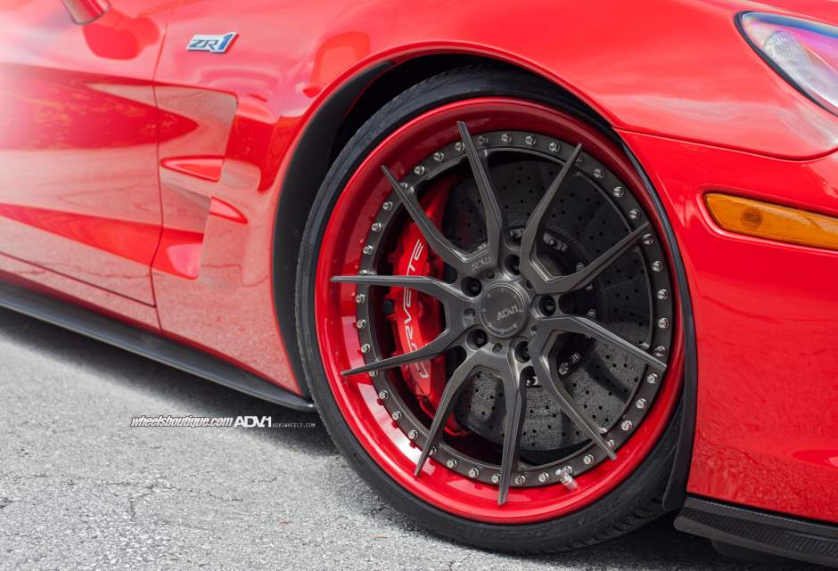 photo 3 Chevrolet Corvette Stingray custom wheels ADV.1 5.0TSCS 20x10.0, ET , tire size X R20. 21x13.0 ET 