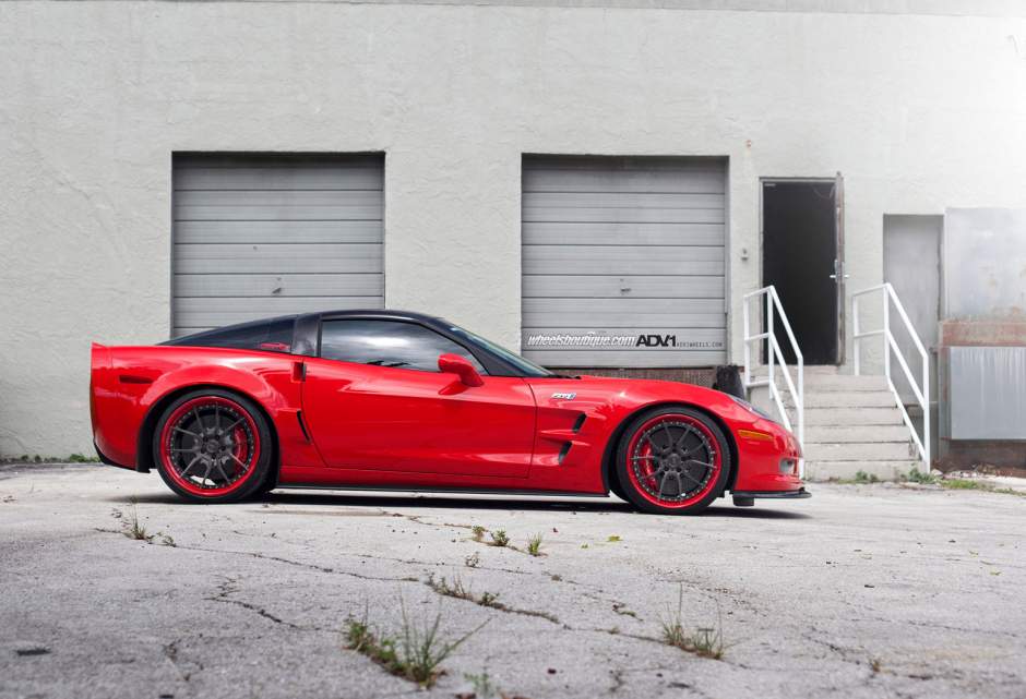 photo 7 Chevrolet Corvette Stingray custom wheels ADV.1 5.0TSCS 20x10.0, ET , tire size X R20. 21x13.0 ET 