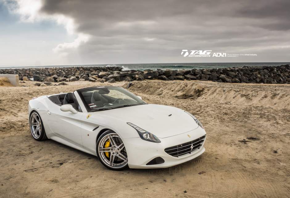 photo 6 Ferrari California custom wheels ADV.1 05RM Track Spec CS 21x9.5, ET , tire size X R21. 22x12.0 ET 
