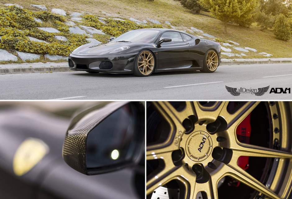 photo 4 Ferrari F430 custom wheels ADV.1 5.2 MV2 SL 20x9.0, ET , tire size X R20. 20x11.5 ET 
