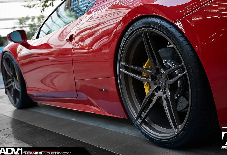 photo 2 Ferrari 458 Italia custom wheels ADV.1 05 MV1 CS 21x9.0, ET , tire size X R21. 22x12.0 ET
