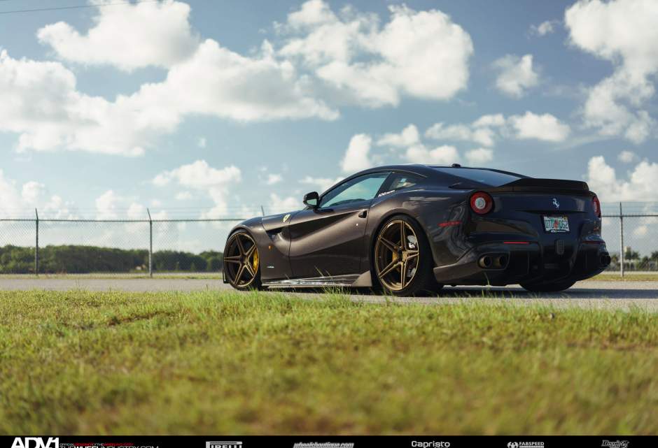 photo 4 Ferrari F12berlinetta custom wheels ADV.1 05 MV2 SL 21x9.5, ET , tire size X R21. 22x12.0 ET 