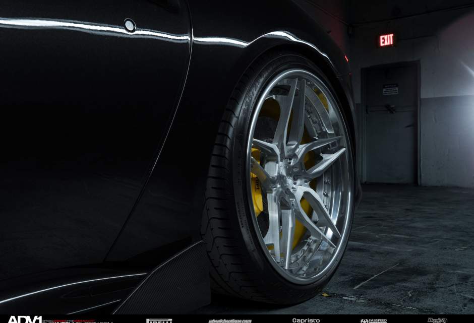 photo 4 Ferrari F12berlinetta custom wheels ADV.1 05S Track Spec CS 21x9.5, ET , tire size X R21. 22x12.5 ET 