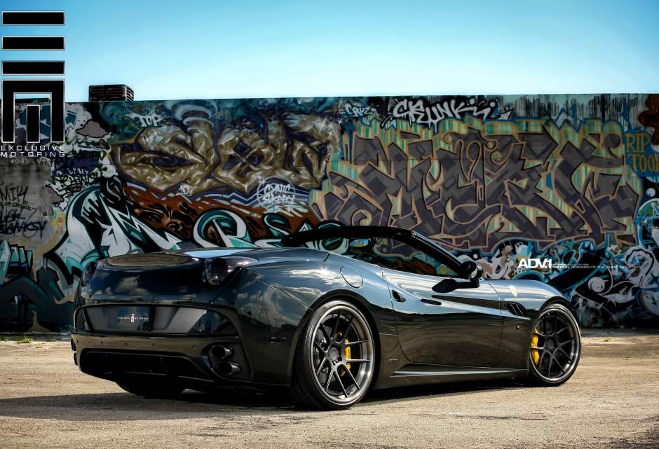 photo 4 Ferrari California custom wheels ADV.1 5.0TS 21x9.5, ET , tire size X R21. 22x12.0 ET