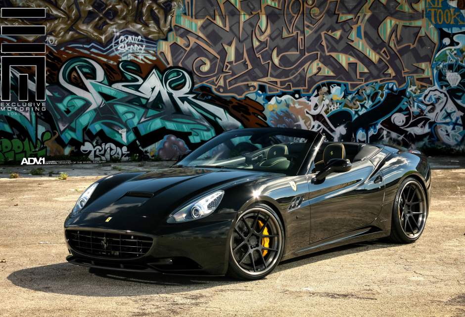 photo 5 Ferrari California custom wheels ADV.1 5.0TS 21x9.5, ET , tire size X R21. 22x12.0 ET