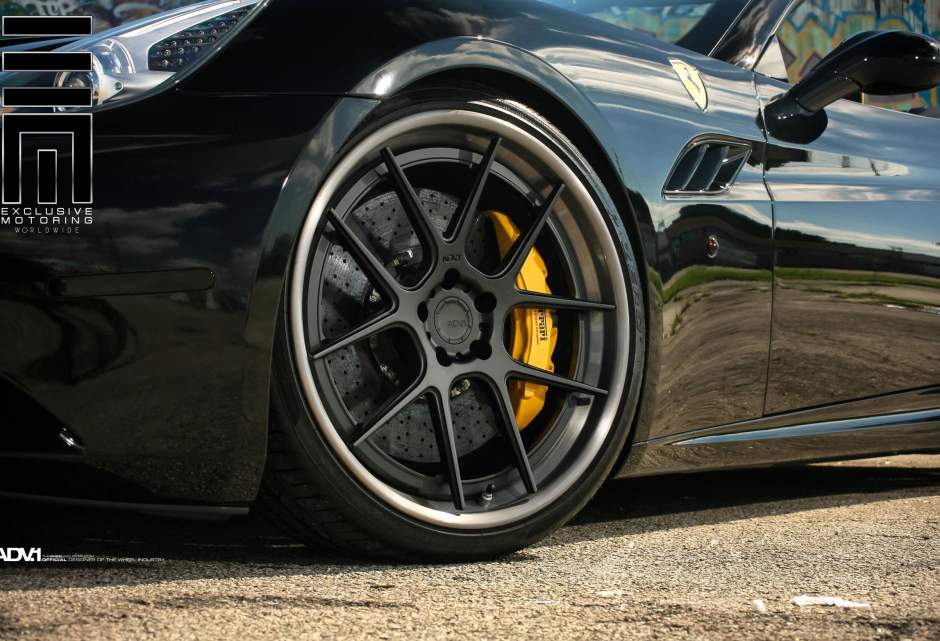 photo 8 Ferrari California custom wheels ADV.1 5.0TS 21x9.5, ET , tire size X R21. 22x12.0 ET