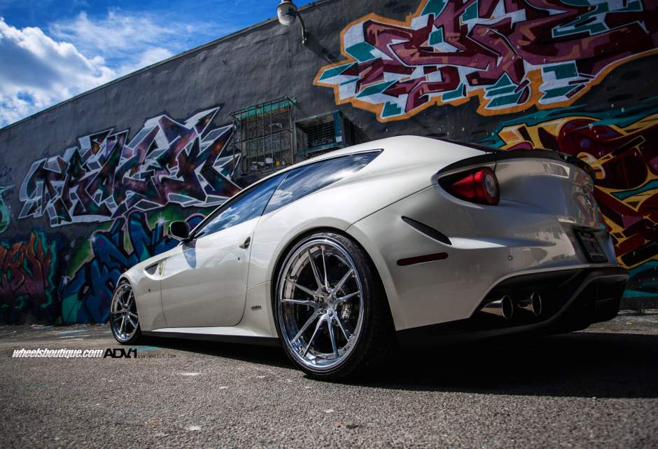 photo 4 Ferrari FF custom wheels ADV.1 5.2 Track Spec CS 21x9.5, ET , tire size X R21. 22x12.5 ET 