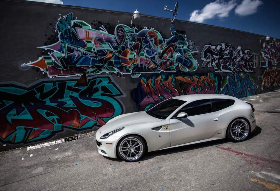 photo 5 Ferrari FF custom wheels ADV.1 5.2 Track Spec CS 21x9.5, ET , tire size X R21. 22x12.5 ET 