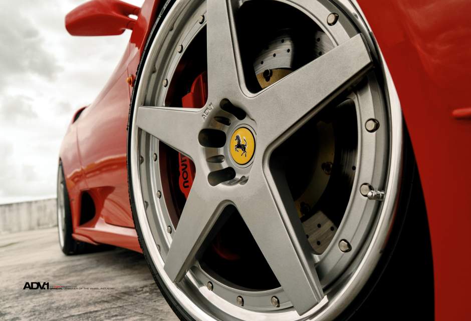 photo 1 Ferrari F430 custom wheels ADV.1 5 Track Spec 20x9.0, ET , tire size X R20. 21x12.5 ET 