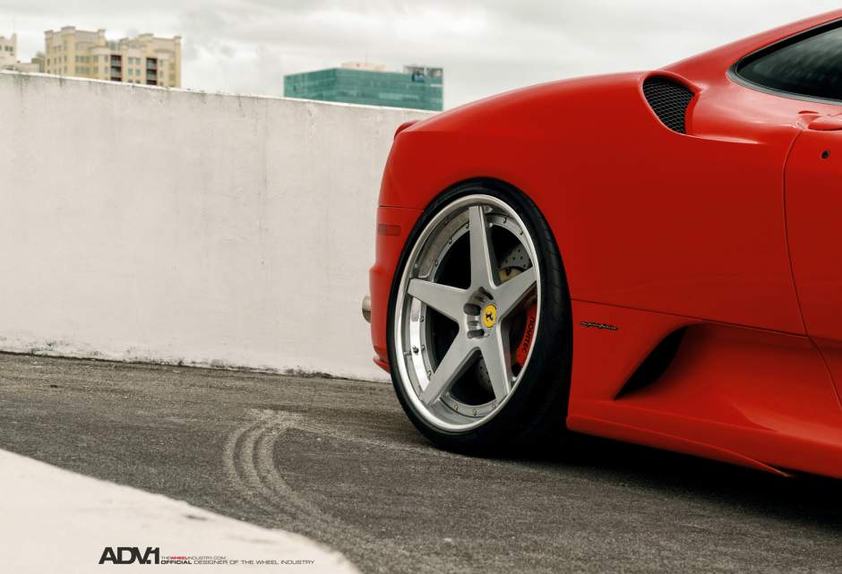 photo 6 Ferrari F430 custom wheels ADV.1 5 Track Spec 20x9.0, ET , tire size X R20. 21x12.5 ET 