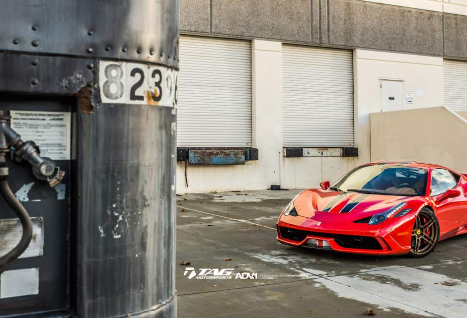 photo 4 Ferrari 458 Speciale custom wheels ADV.1 05MV1CS  21x9.0, ET , tire size X R21. 22x12.0 ET 