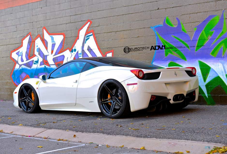 photo 4 Ferrari 458 Italia custom wheels ADV.1 05 MV2 SL 21x9.5, ET , tire size X R21. 22x12.5 ET