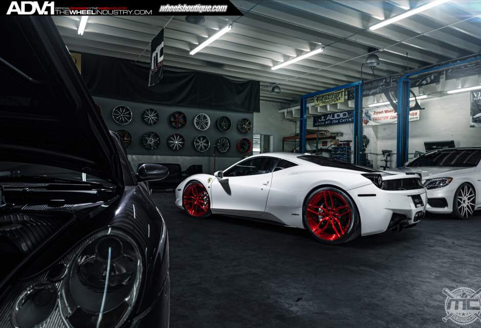 photo 5 Ferrari 458 Italia custom wheels ADV.1 005MV2SL 21x9.0, ET , tire size X R21. 22x12.0 ET 