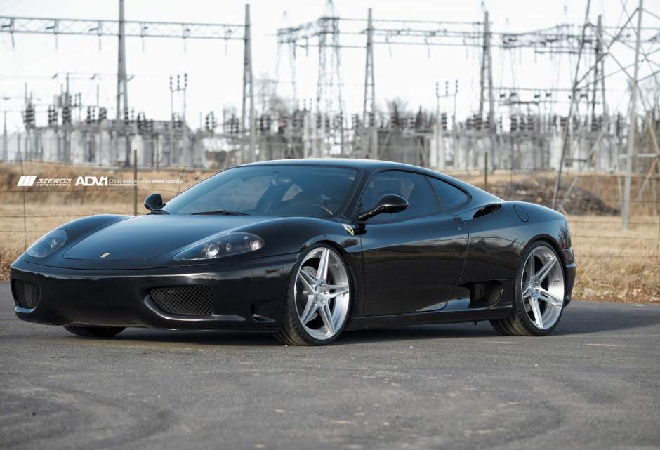 photo 2 Ferrari 360 Modena custom wheels ADV.1 05 MV2 20x9.0, ET , tire size X R20. 21x11.0 ET 