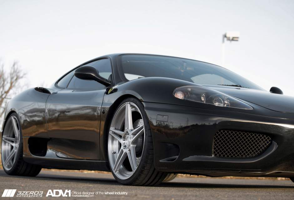 photo 1 Ferrari 360 Modena custom wheels ADV.1 05 MV2 20x9.0, ET , tire size X R20. 21x11.0 ET 
