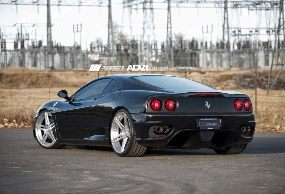 photo 5 Ferrari 360 Modena custom wheels ADV.1 05 MV2 20x9.0, ET , tire size X R20. 21x11.0 ET 