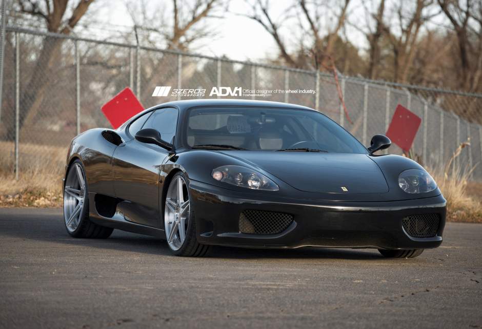 photo 6 Ferrari 360 Modena custom wheels ADV.1 05 MV2 20x9.0, ET , tire size X R20. 21x11.0 ET 
