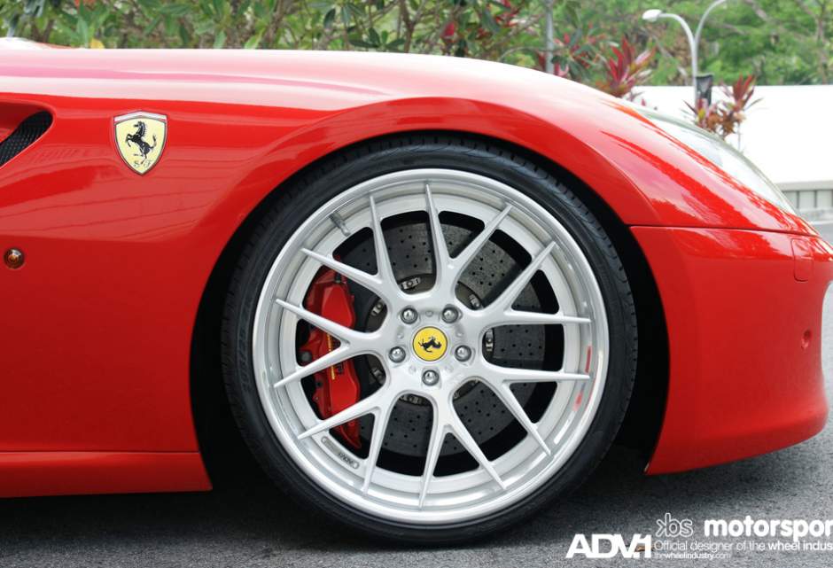 photo 1 Ferrari 599 GTB Fiorano custom wheels ADV.1 7 Track Spec SL 21x10.0, ET , tire size X R21. 22x12.0 ET 