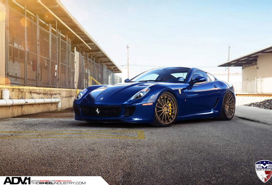 photo 2 Ferrari 599 GTB Fiorano custom wheels ADV.1 15MV2 20x9.0, ET , tire size X R20. 21x12.5 ET 