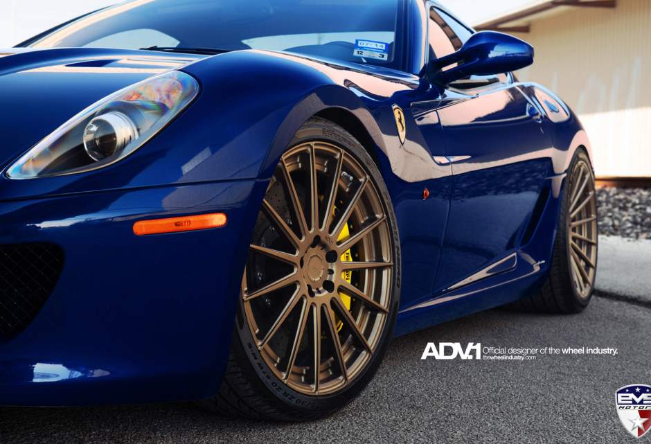 photo 6 Ferrari 599 GTB Fiorano custom wheels ADV.1 15MV2 20x9.0, ET , tire size X R20. 21x12.5 ET 