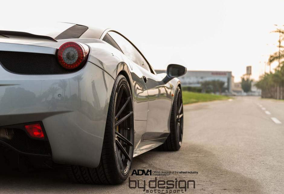 photo 3 Ferrari 458 Italia custom wheels ADV.1 5.2MV2SL 20x9.0, ET , tire size X R20. 21x12.5 ET 