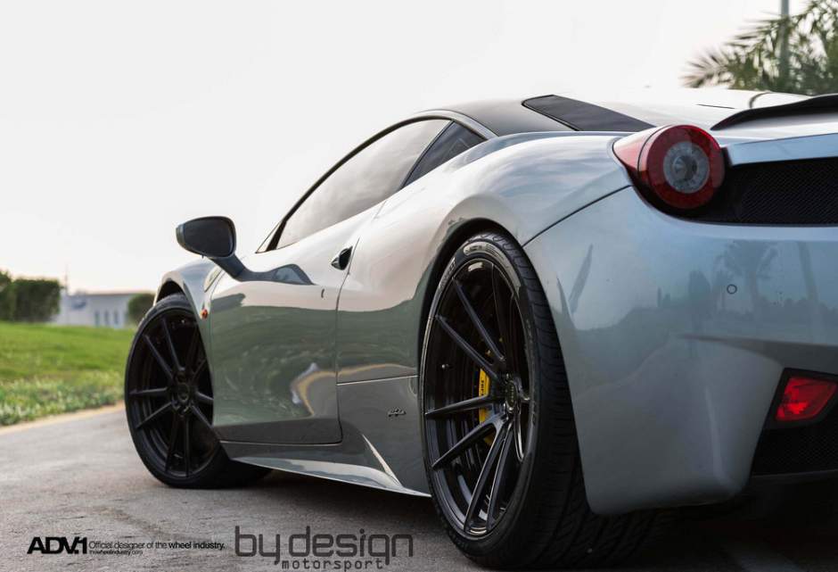 photo 4 Ferrari 458 Italia custom wheels ADV.1 5.2MV2SL 20x9.0, ET , tire size X R20. 21x12.5 ET 