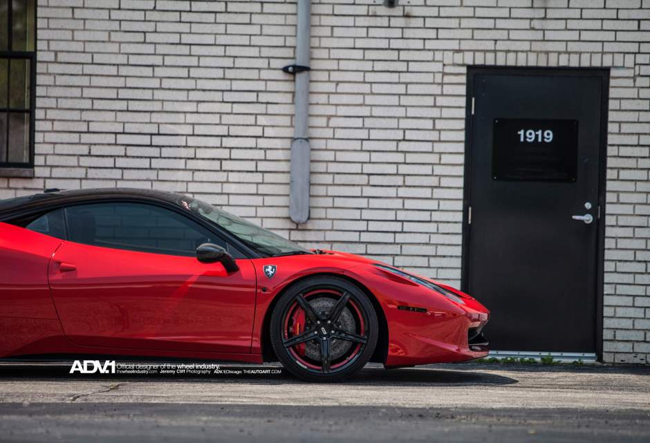 photo 5 Ferrari 458 Italia custom wheels ADV.1 5.1MV1SL 21x9.0, ET , tire size X R21. 21x12.5 ET
