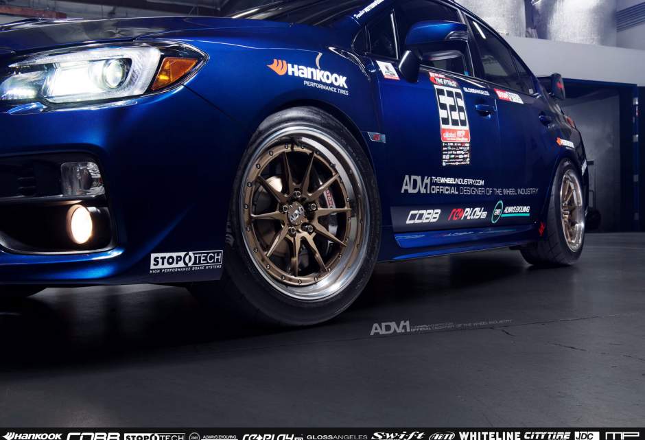photo 4 Subaru WRX STI custom wheels ADV.1 10M Track Function CS 18x10.0, ET , tire size X R18. x ET 