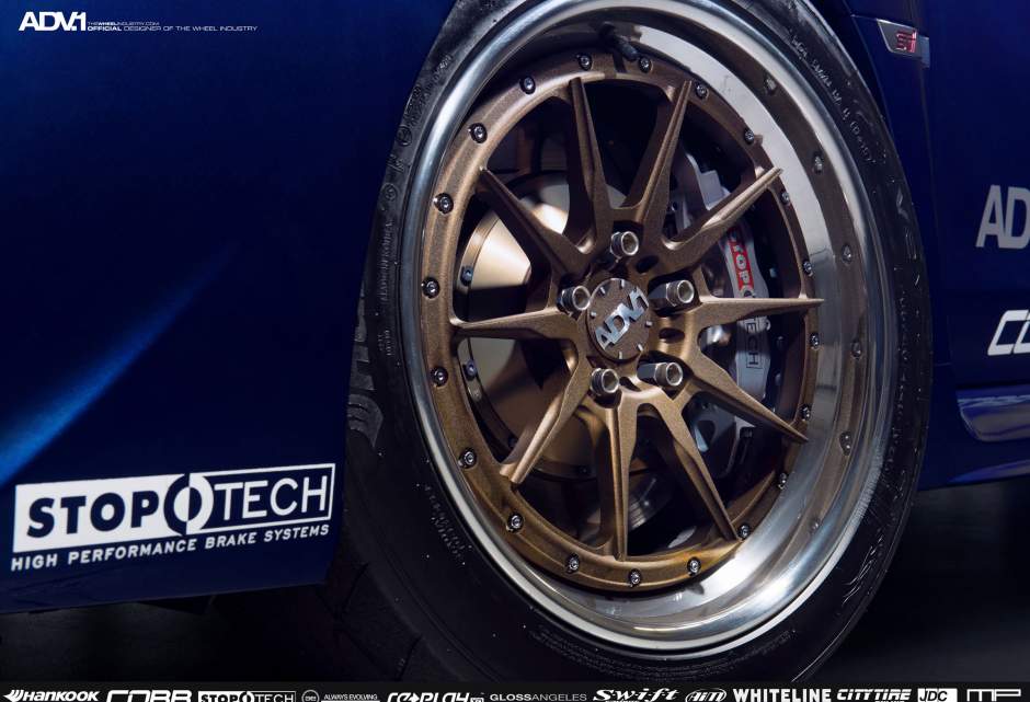 photo 1 Subaru WRX STI custom wheels ADV.1 10M Track Function CS 18x10.0, ET , tire size X R18. x ET 
