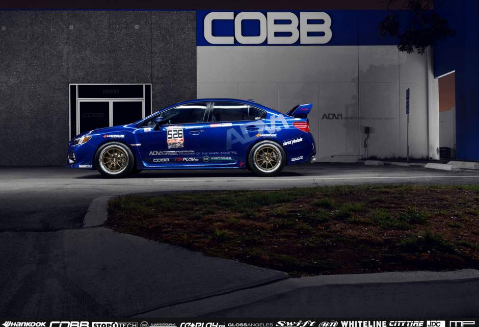 photo 6 Subaru WRX STI custom wheels ADV.1 10M Track Function CS 18x10.0, ET , tire size X R18. x ET 