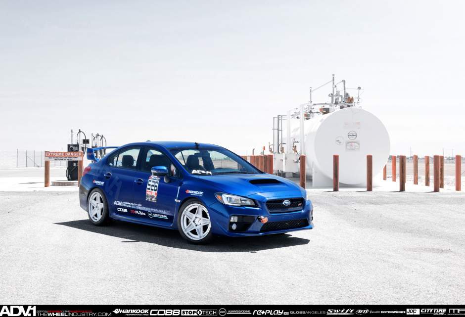 photo 1 Subaru WRX STI custom wheels ADV.1 5S MV2 18x9.5, ET , tire size X R18. x ET
