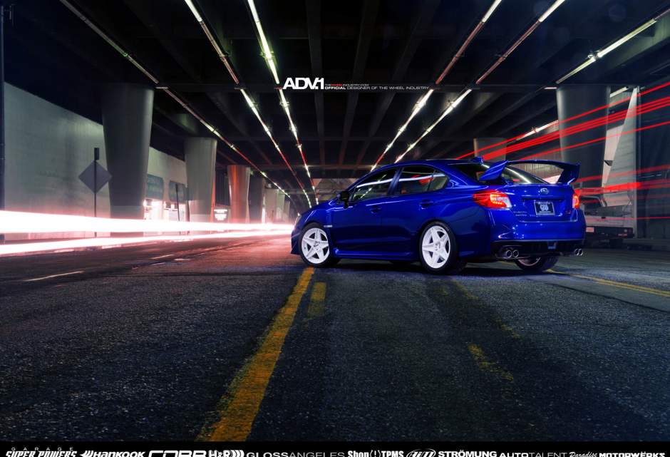 photo 2 Subaru WRX STI custom wheels ADV.1 5S MV2 18x9.5, ET , tire size X R18. x ET 