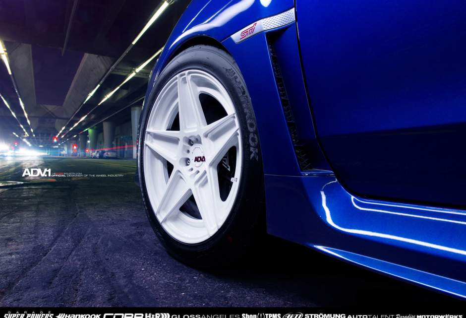 photo 3 Subaru WRX STI custom wheels ADV.1 5S MV2 18x9.5, ET , tire size X R18. x ET 