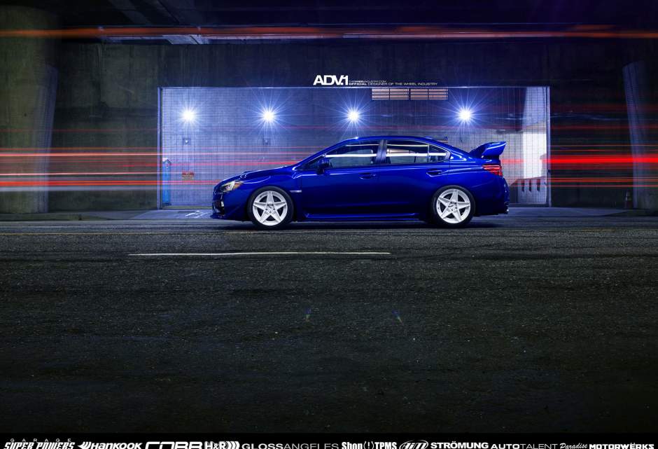 photo 6 Subaru WRX STI custom wheels ADV.1 5S MV2 18x9.5, ET , tire size X R18. x ET 