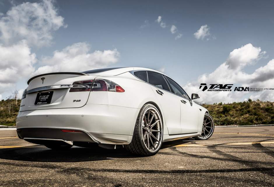photo 1 Tesla Model S custom wheels ADV.1 10TSSL 22x9.0, ET , tire size X R22. 22x10.5 ET 