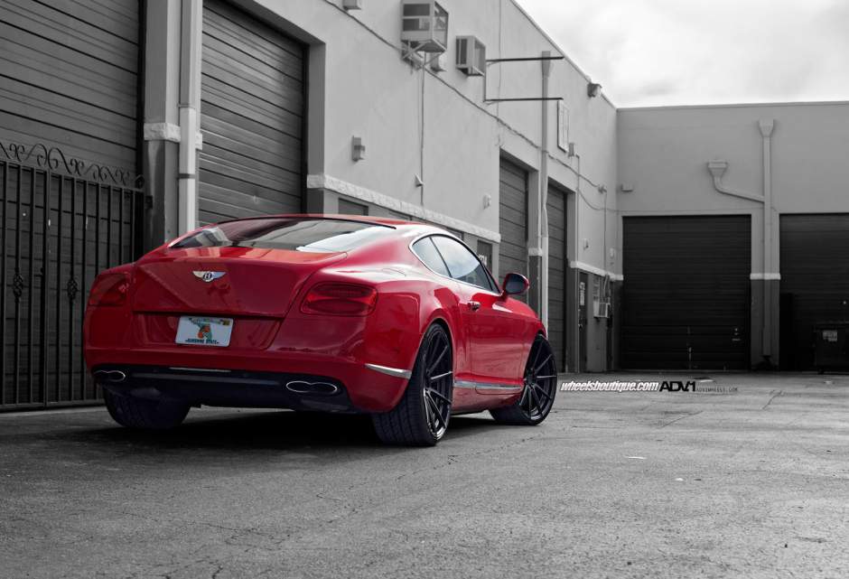 photo 4 Bentley Continental GT custom wheels ADV.1 10MV2SL 22x9.5, ET , tire size X R22. 22x11.5 ET