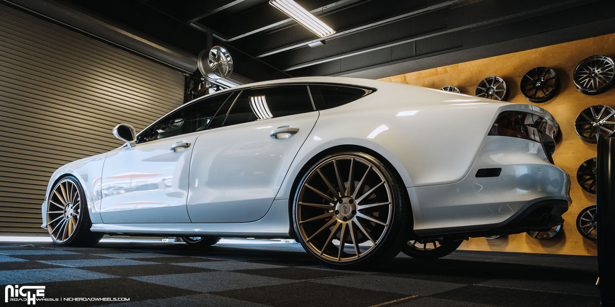 photo 3 Audi S7 custom wheels Niche Form - M158 22x10.5, ET , tire size 285/25 R22. x ET