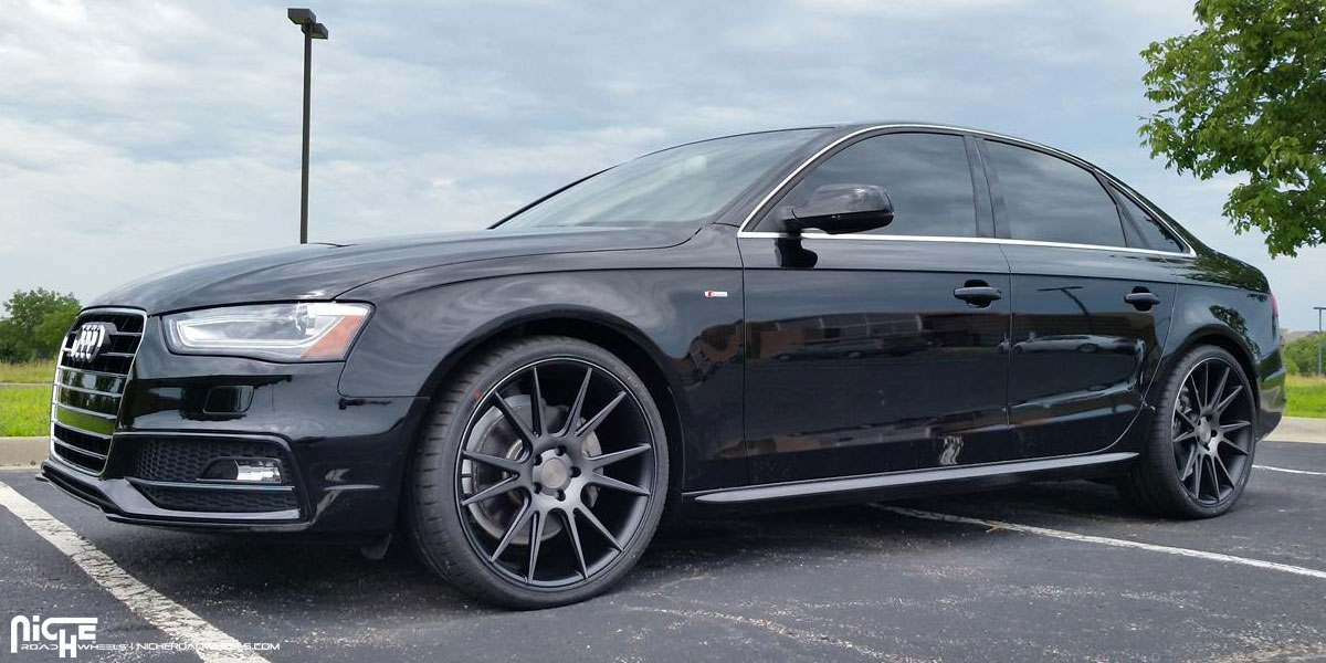 photo 3 Audi A4 custom wheels Niche Vicenza M-153 20x9.0, ET , tire size 255/30 R20. x ET 